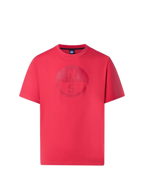 NORTH SAILS BASIC T-shirt en coton imprimé logo géranium - T-shirt