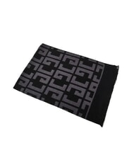 GAUDÌ ESTELLE Écharpe à franges avec logo all-over - Écharpes