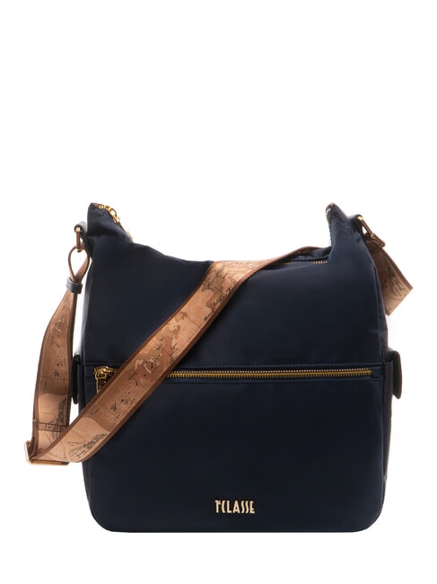 ALVIERO MARTINI PRIMA CLASSE STORMY NYLON Sac à bandoulière double portabilité nuit bleue - Sacs pour Femme