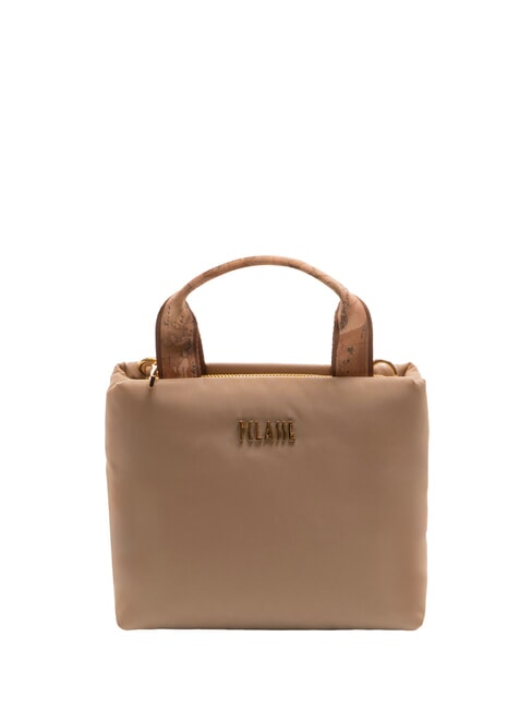ALVIERO MARTINI PRIMA CLASSE PUFFY NYLON Petit sac à main avec bandoulière grège - Sacs pour Femme