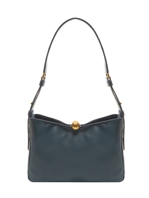 FURLA SFERA SOFT  Sac bandoulière en cuir gris bleu - Sacs pour Femme