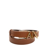 ARMANI EXCHANGE CINTURA Ceinture en cuir réversible - Ceintures