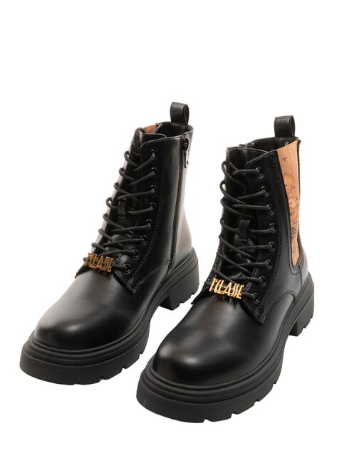 ALVIERO MARTINI PRIMA CLASSE GEO Bottine amphibie à imprimé Noir - Chaussures Femme