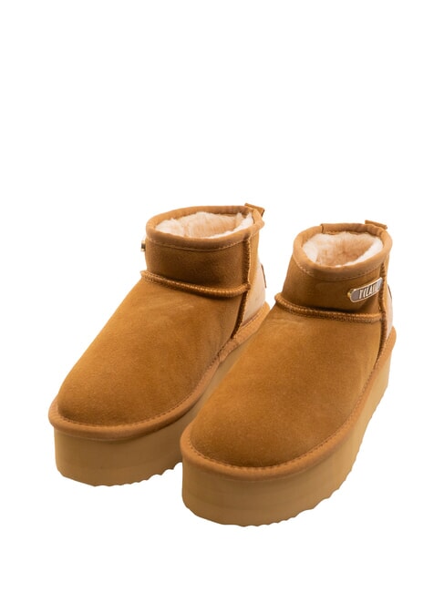 ALVIERO MARTINI PRIMA CLASSE GEO PADDED HALF Bottine NATUREL - Chaussures Femme