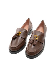 COCCINELLE BEAT SELLERIA Mocassins en cuir à pompon - Chaussures Femme