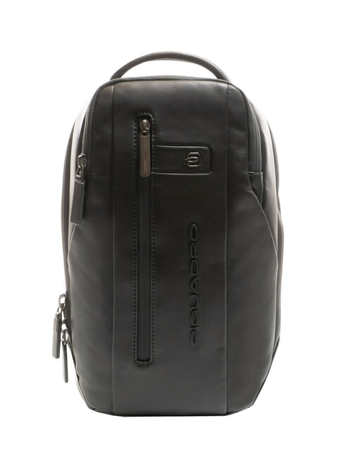 PIQUADRO URBAN Sac à dos à une épaule pour homme avec support iPad® Noir - Sacs à dos pour ordinateur portable