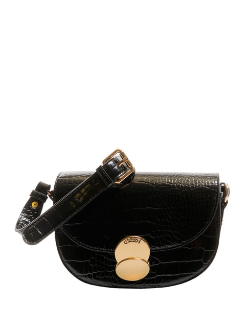 GAUDÌ EVELYN COCCO Petit sac à bandoulière imprimé NOIR - Sacs pour Femme