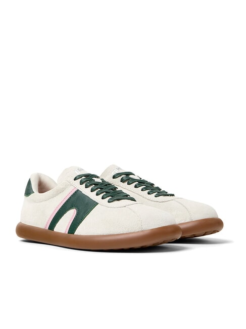 CAMPER PELOTAS SOLLER Baskets en cuir multicolores blanc naturel - Chaussures Femme