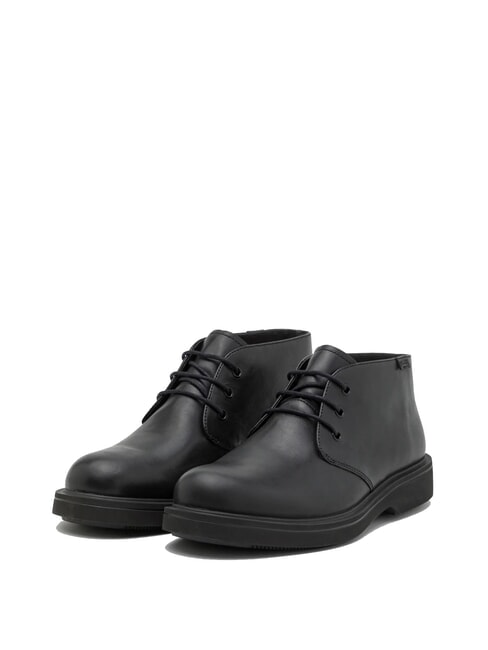 CAMPER NORMAN Bottines en cuir à lacets noir - Chaussures Homme