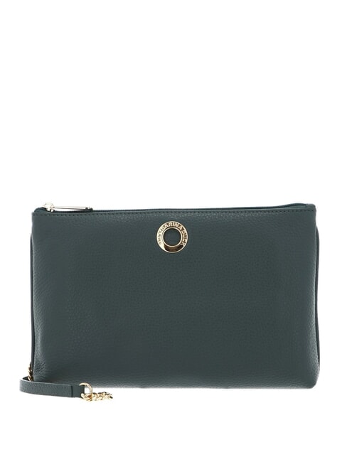 MANDARINA DUCK MELLOW Sac bandoulière chaîne en cuir forêt Noire - Sacs pour Femme