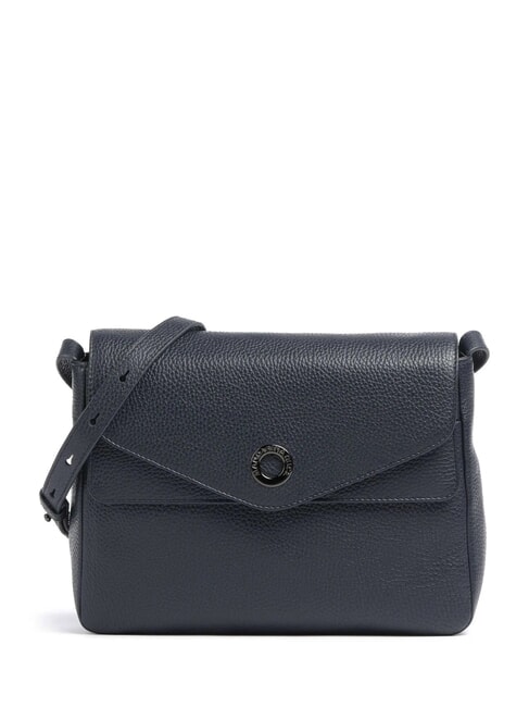 MANDARINA DUCK MELLOW LEATHER Sac en cuir à rabat dressblue - Sacs pour Femme