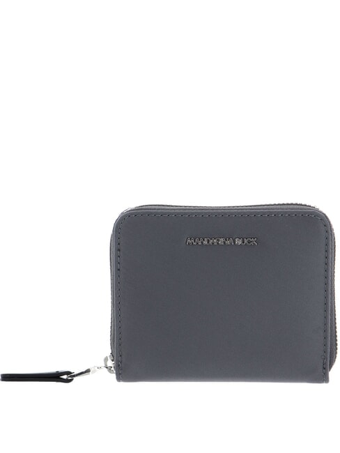 MANDARINA DUCK HUNTER Portefeuille compact zippé PERLE FUMÉE - Portefeuilles Femme