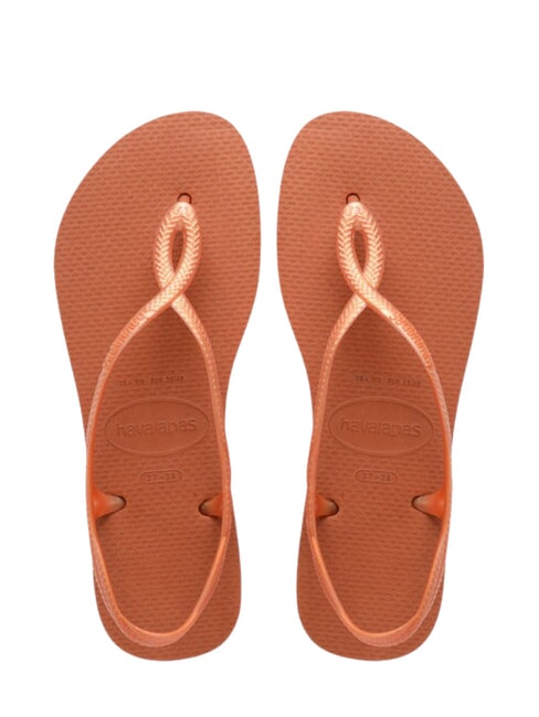 HAVAIANAS Tongs LUNA orange du Cerrado - Chaussures Femme