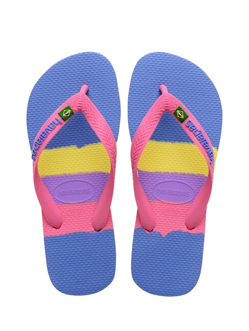 HAVAIANAS BRASIL TECH Tongs bleu provençal - Chaussures unisexe