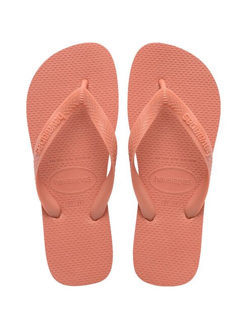 HAVAIANAS TOP SENSES Tongs argile rose - Chaussures unisexe