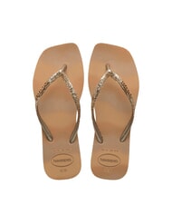 HAVAIANAS STYLESLIM SQUARE GLITTER Tongs carrées - Chaussures Femme
