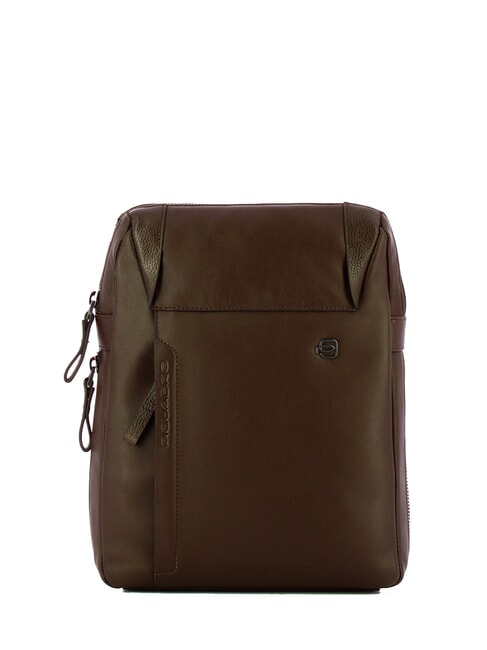 PIQUADRO MACBETH Sac en cuir extensible MORO - Sacs en Bandoulières pour Homme