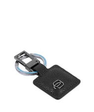 PIQUADRO BLACK SQUARE  Porte-clés avec breloque en cuir - Porte-clés
