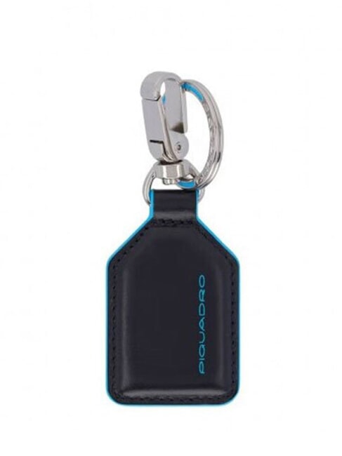 PIQUADRO BLUE SQUARE Porte-clés avec mousqueton Noir - Porte-clés