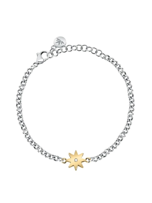 MORELLATO TALISMANI Bracelet avec étoile or blanc - Bracelets