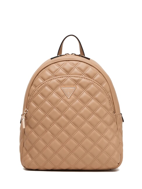 GUESS GIULLY 2 Sac à dos matelassé BEIGE - Sacs pour Femme