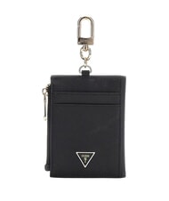 GUESS SAFFIANO Porte-cartes avec porte-clés - Portefeuilles Femme