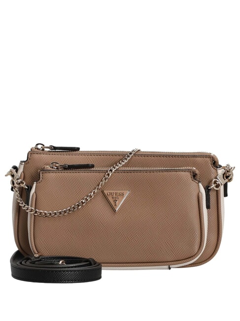 GUESS NOELLE 2  Sac à bandoulière tanmulti - Sacs pour Femme