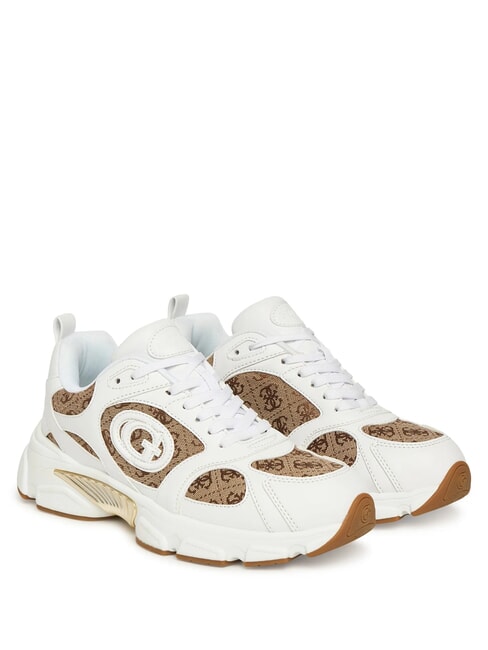 GUESS IBITHA2 6 Beige / Marron - Chaussures Femme