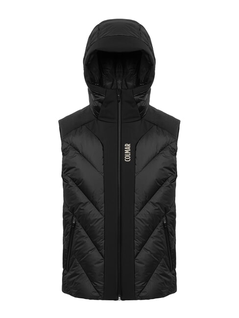 COLMAR SCI MAGNETIC Gilet rembourré avec capuche noir - Vestes sans manches pour hommes