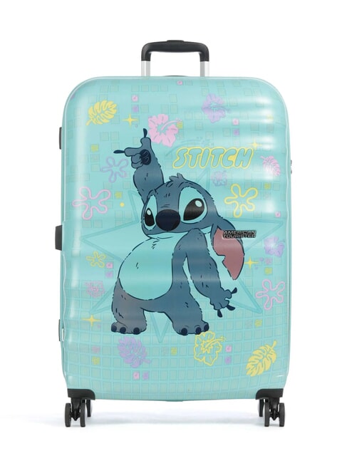 AMERICAN TOURISTER WAVEBREAKER DISNEY  Grand chariot fleur de point - Valises Rigides