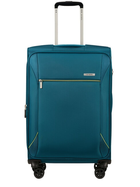 SAMSONITE BASE BREEZE Chariot moyen petrolblue - Valises Semi-rigides