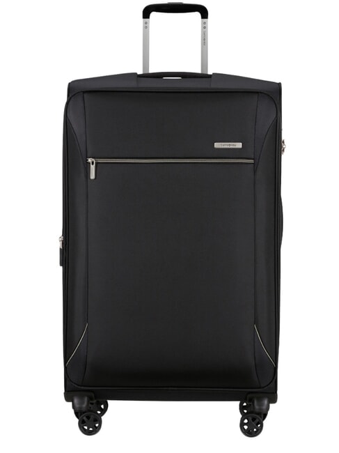 SAMSONITE BASE BREEZE Grand chariot extensible NOIR - Valises Semi-rigides
