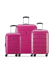 DELSEY BINALONG Lot de 3 trolleys : cabine+moyen, grand exp - Ensemble Valises