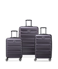 DELSEY AIR ARMOUR Lot de 3 trolleys : cabine+moyen, grand exp - Ensemble Valises