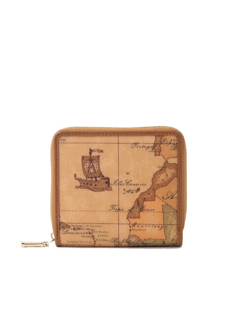 ALVIERO MARTINI PRIMA CLASSE GEO CLASSIC Petit portefeuille zippé NATUREL - Portefeuilles Femme