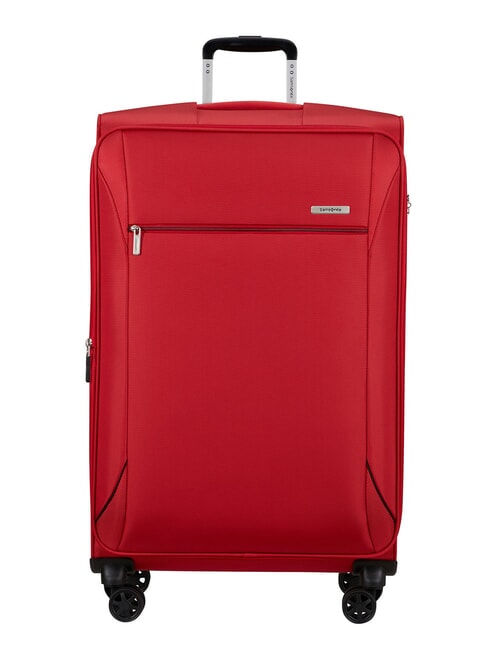 SAMSONITE BASE BREEZE Grand chariot extensible ROUGE - Valises Semi-rigides