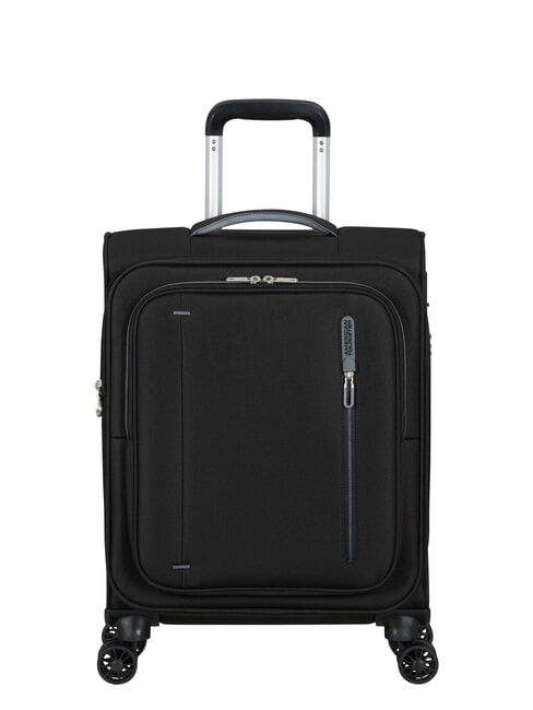 AMERICAN TOURISTER CLOUDRIDER Valise à roulettes extensible pour bagages à main Jetblack - Valises cabine