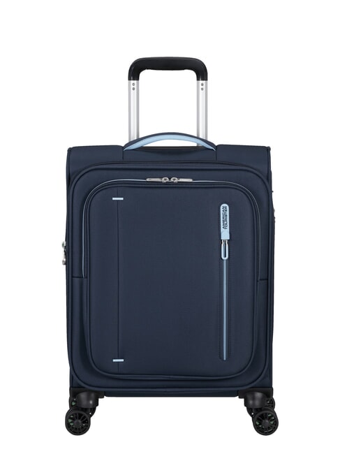 AMERICAN TOURISTER CLOUDRIDER Valise à roulettes extensible pour bagages à main bleu marine ciel - Valises cabine