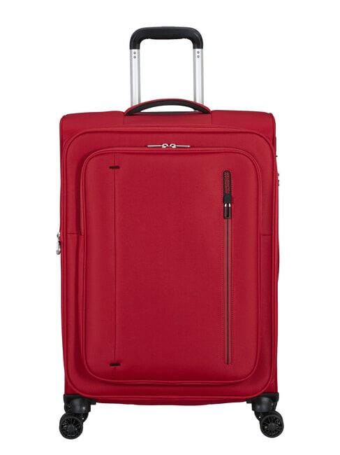 AMERICAN TOURISTER CLOUDRIDER Grand chariot extensible rouge astral - Valises Semi-rigides