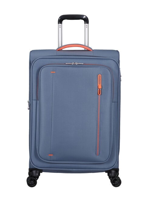 AMERICAN TOURISTER CLOUDRIDER Grand chariot extensible bleu pierre - Valises Semi-rigides