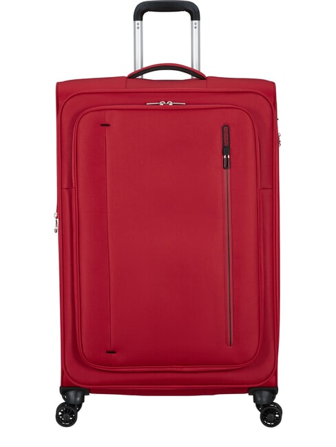 AMERICAN TOURISTER CLOUDRIDER Grand chariot extensible rouge astral - Valises Semi-rigides