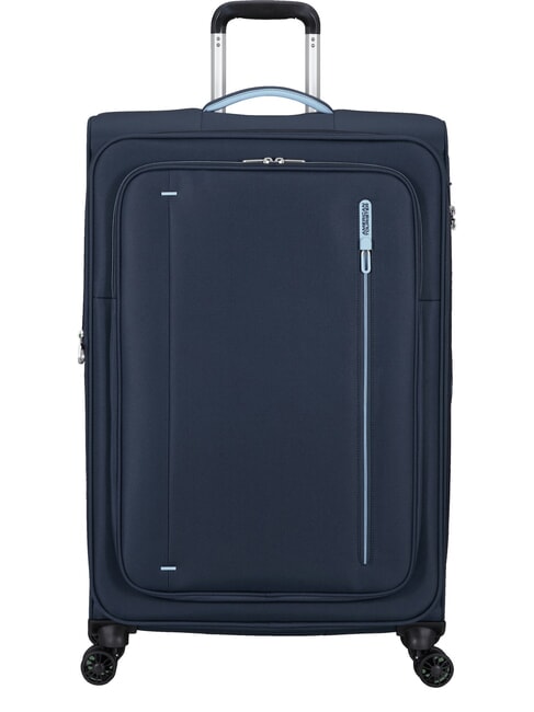AMERICAN TOURISTER CLOUDRIDER Grand chariot extensible bleu marine ciel - Valises Semi-rigides