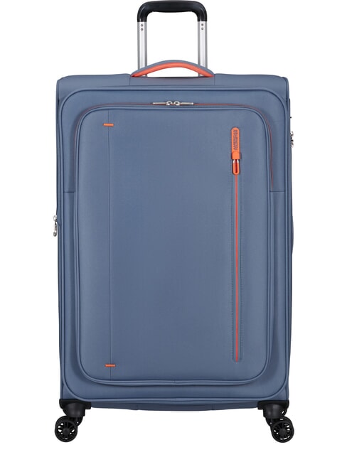 AMERICAN TOURISTER CLOUDRIDER Grand chariot extensible bleu pierre - Valises Semi-rigides