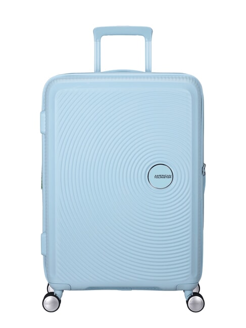 AMERICAN TOURISTER SOUNDBOX SPINNER Chariot moyen, extensible BLEU PASTEL - Valises Rigides