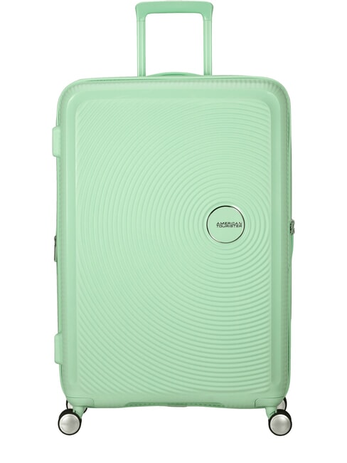 AMERICAN TOURISTER Valise Ligne SOUNDBOX. taille grande. extensible vert pastel - Valises Rigides