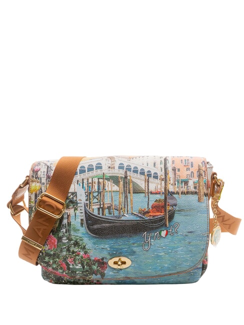 YNOT YESBAG Sac à bandoulière avec rabat canal - Sacs pour Femme