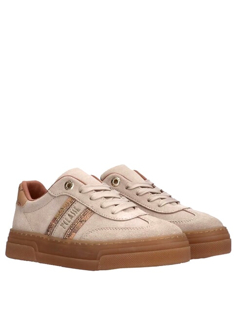 ALVIERO MARTINI PRIMA CLASSE GEO Baskets en cuir beige / beige géo - Chaussures Femme