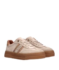 ALVIERO MARTINI PRIMA CLASSE GEO Baskets en cuir beige / beige g&eacute;o - Chaussures Femme - 1
