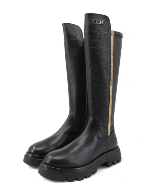 ALVIERO MARTINI PRIMA CLASSE GEO Bottes en cuir à talon de 3 cm Noir - Chaussures Femme