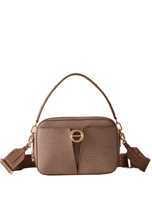 BORBONESE TULIP Mini sac à main avec bandoulière champignon - Sacs pour Femme